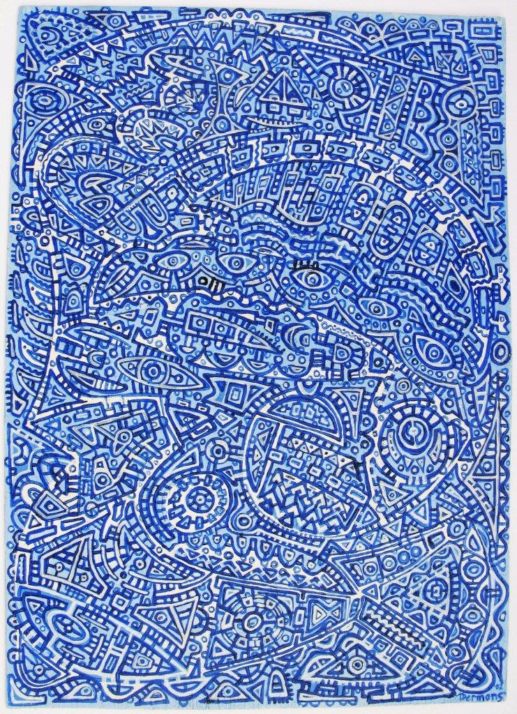 Abstract VII ( Evolving eyes )