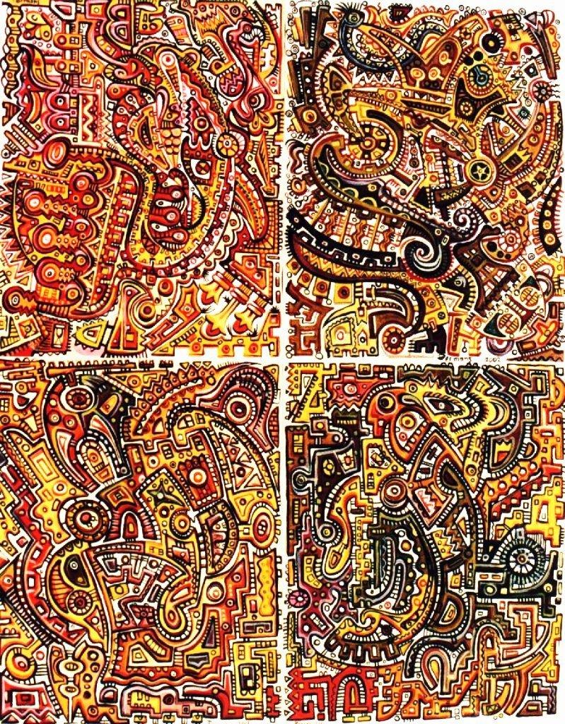 Abstract V ( Crossed structures )