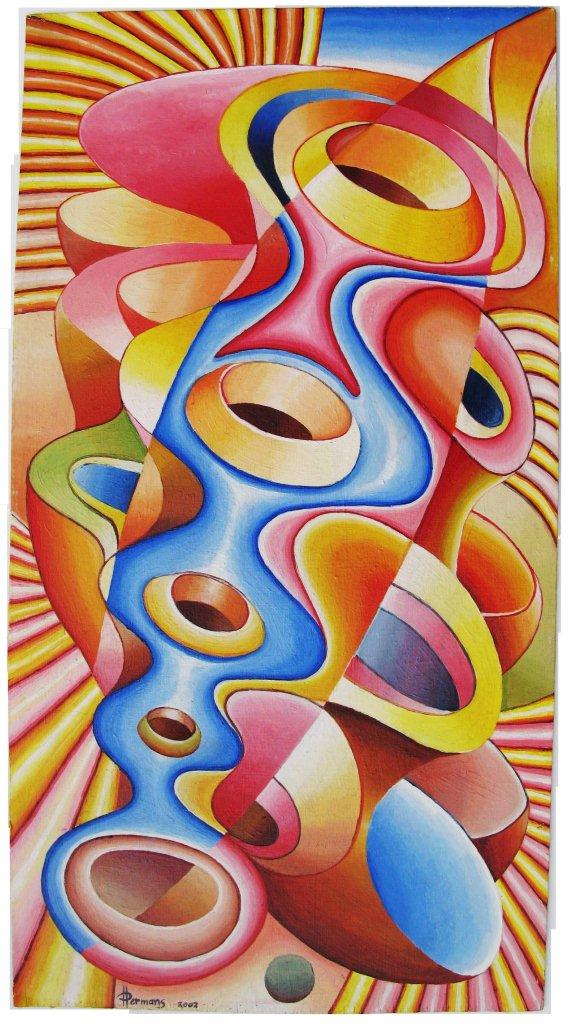 Abstract II ( Disappearing dimension )