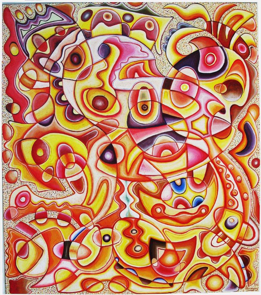 Abstract I ( Composition One )