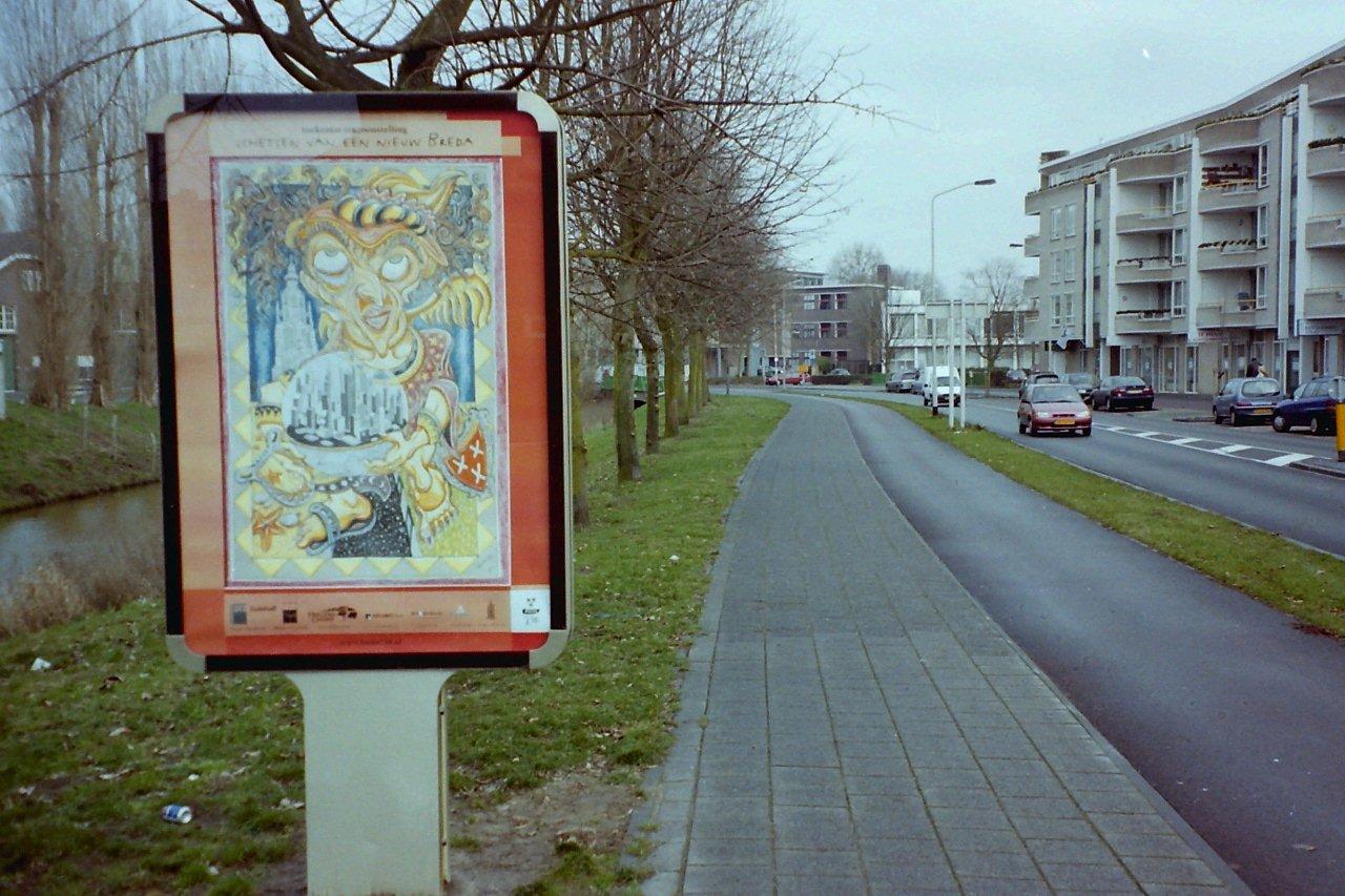 Breda Poster No 7 : Markendaalseweg ( Irenestraat )