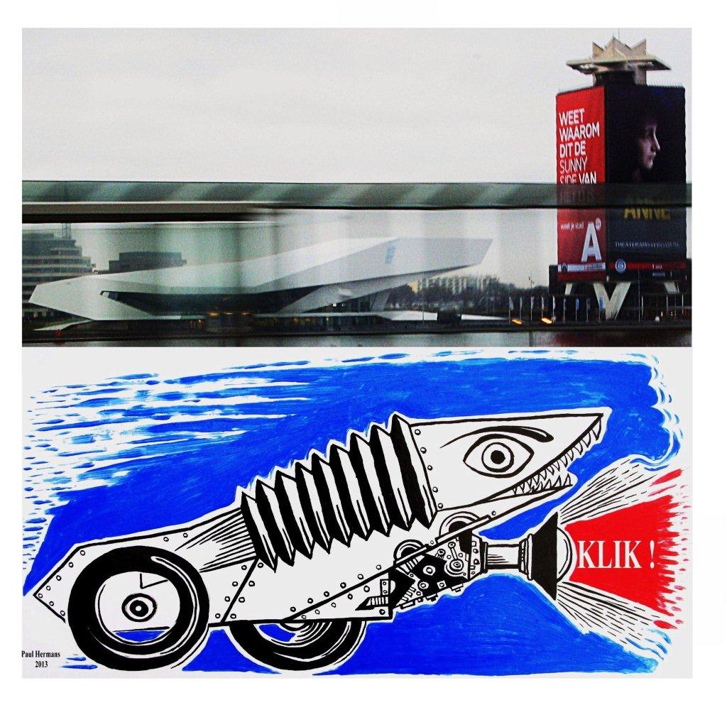 Eye Amsterdam Tekening