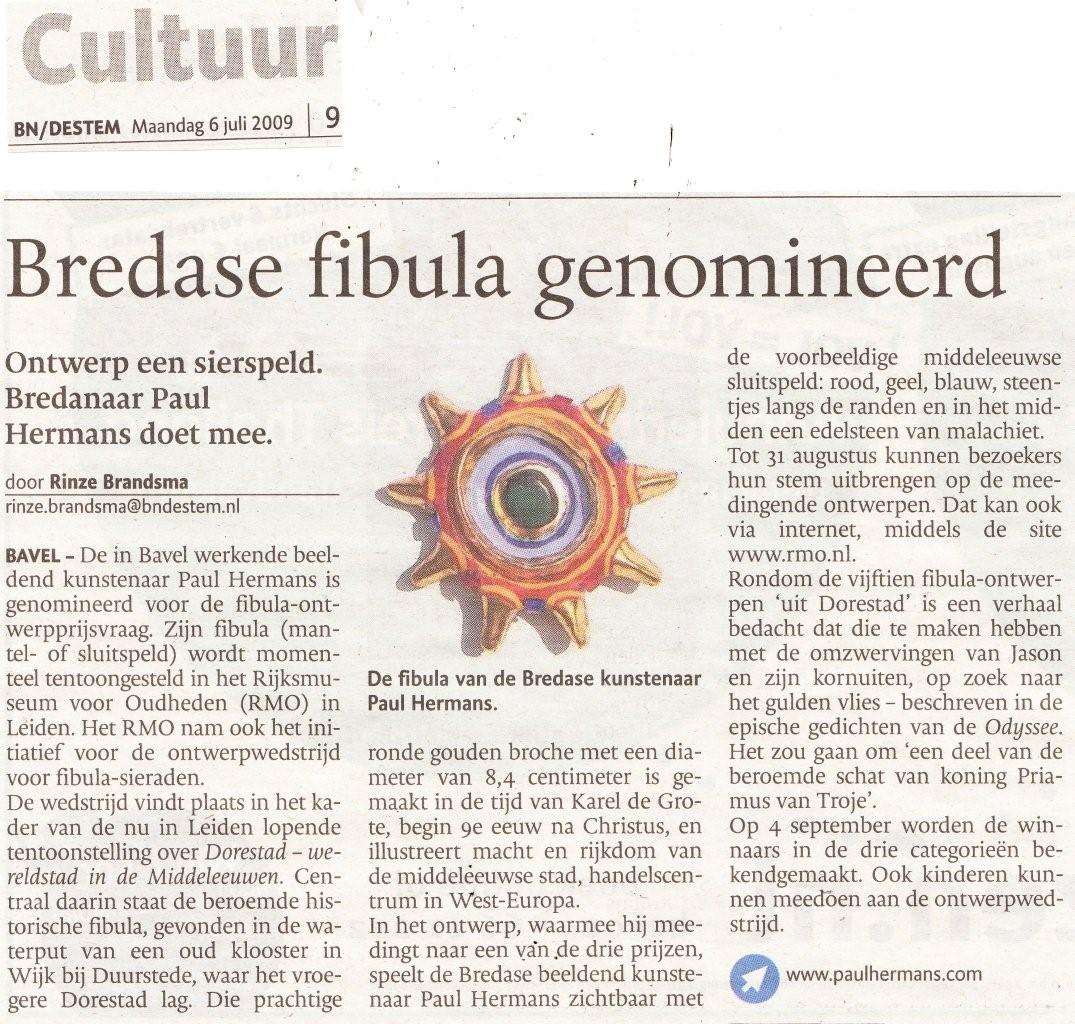 Fibula Krant Artikel