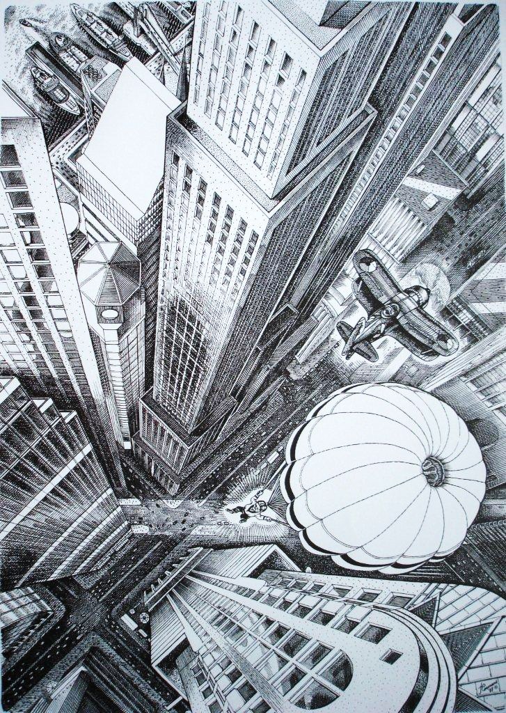 Parachute in Manhattan