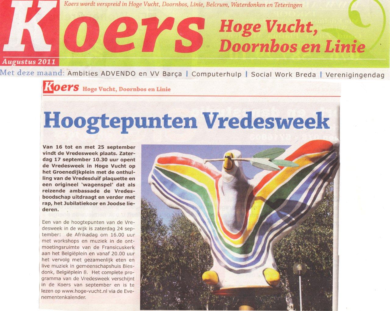 Vredesweek 2011