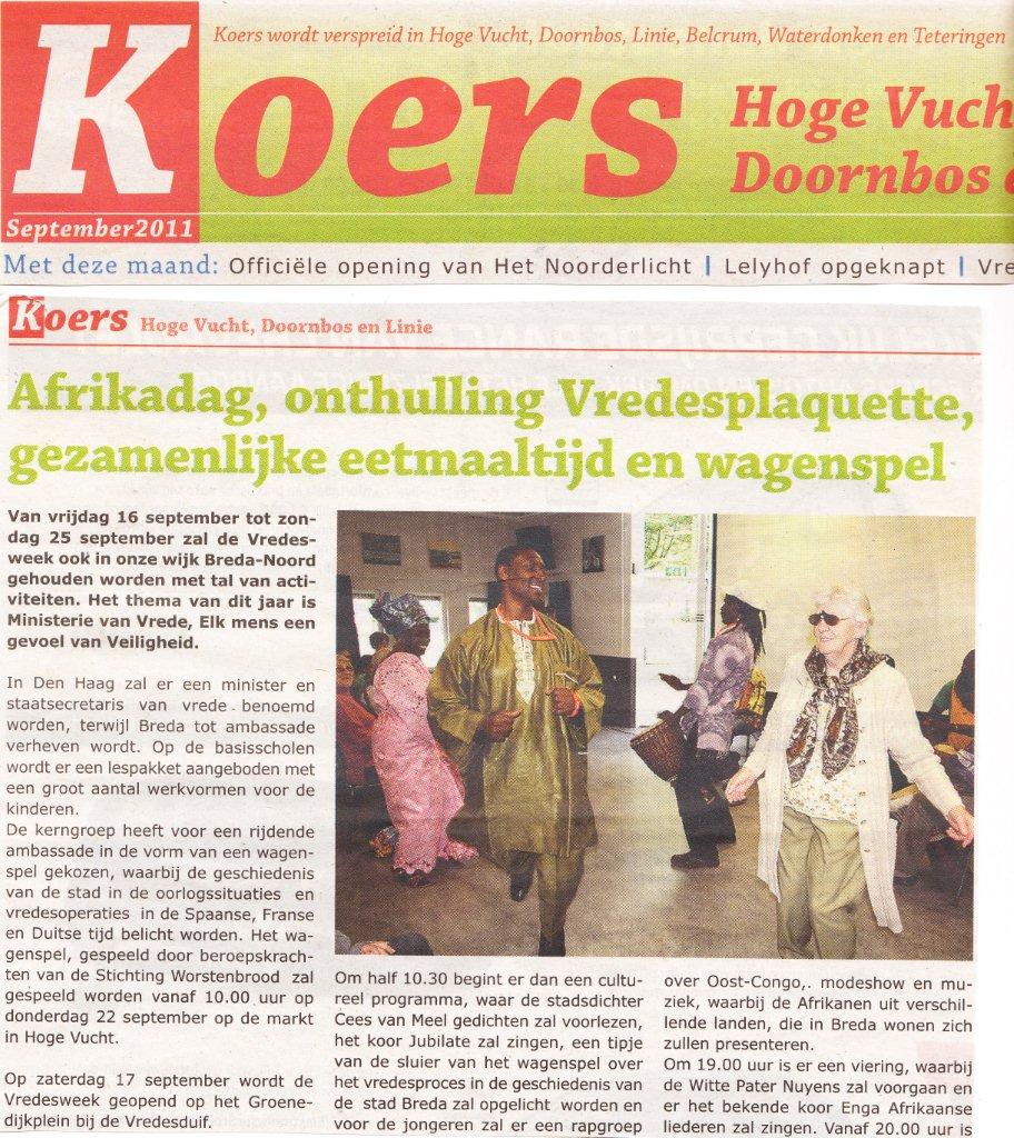 Vredesweek 2011